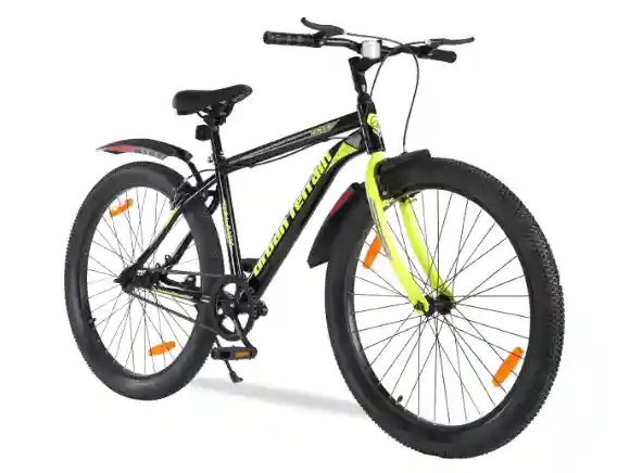  Urban Terrain Galaxy High Performance Mountain Cycles for Men with Complete Accessories MTB Bike 26T Single Speed | Ideal for 13+